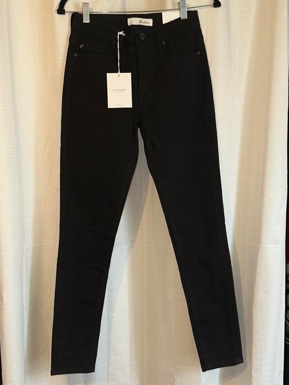 Black High-Rise Skinny Jeans - Women's